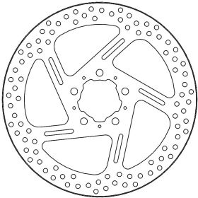 MOTO MASTER Halo Vaste Remschijf BMW R18 110940