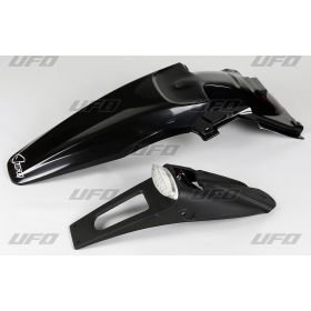 UFO Achterspatbord met LED KLX450 Zwart