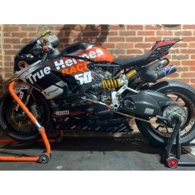 R&G TG0021CM Kettingbeschermer Matt Carbon Ducati Panigale / Streetfighter V2